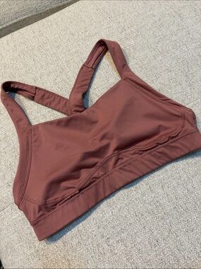 Old Navy Mauve Brown Racerback Sports Bra